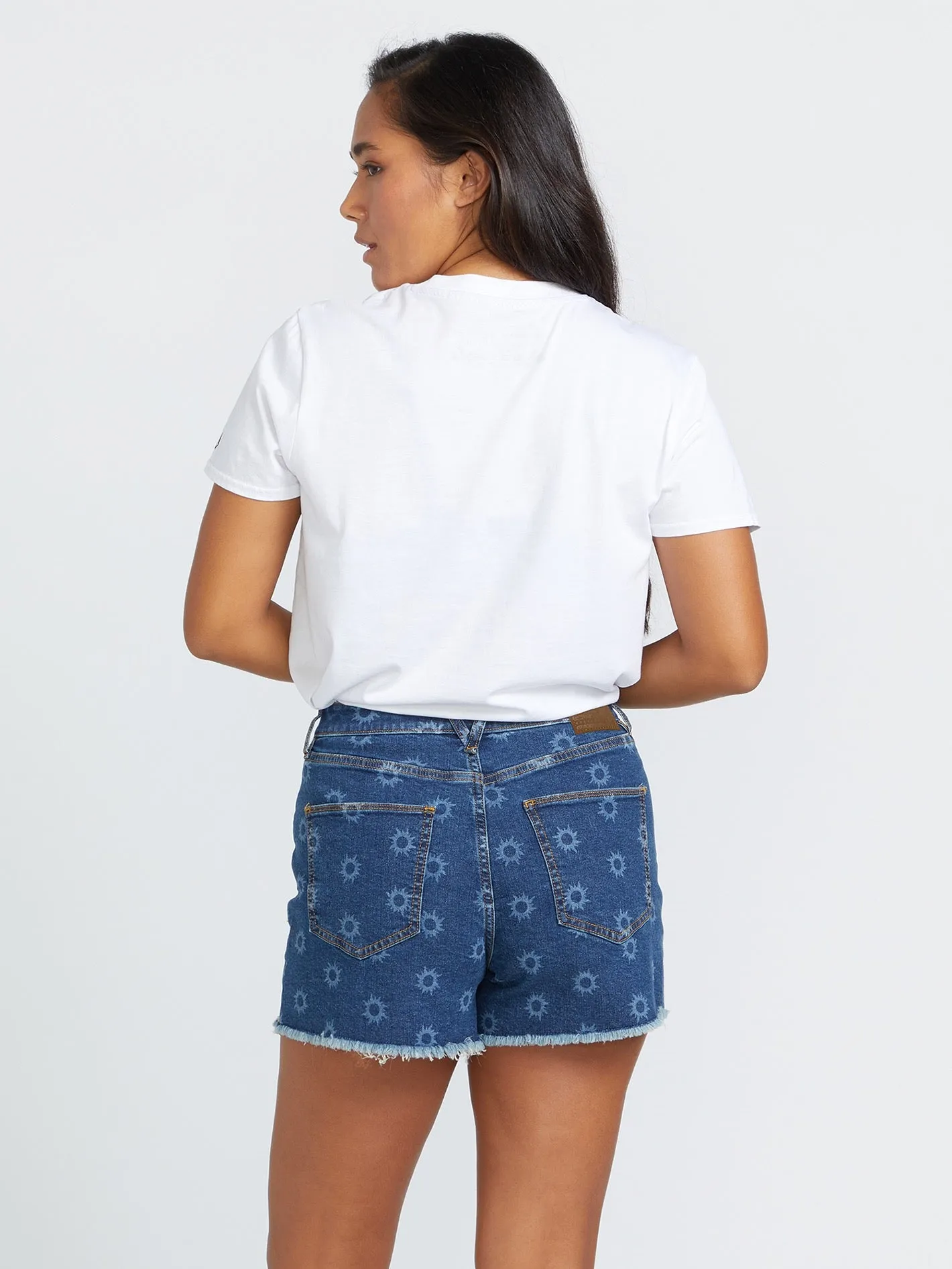 Stone Step Hirise Shorts - Vintage